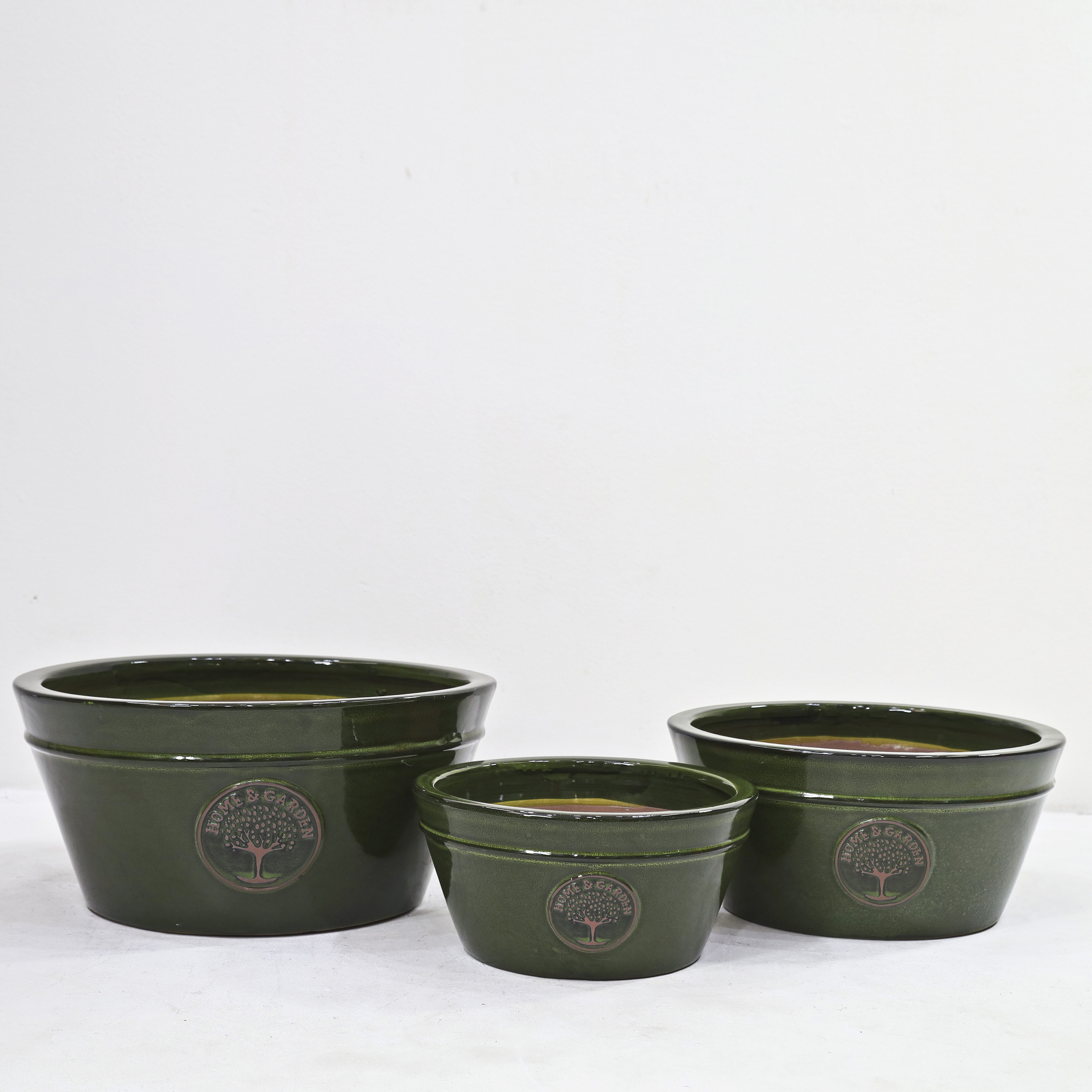 Schalen-Set,3tlg. GREEN D41/34/27 H19/16/13