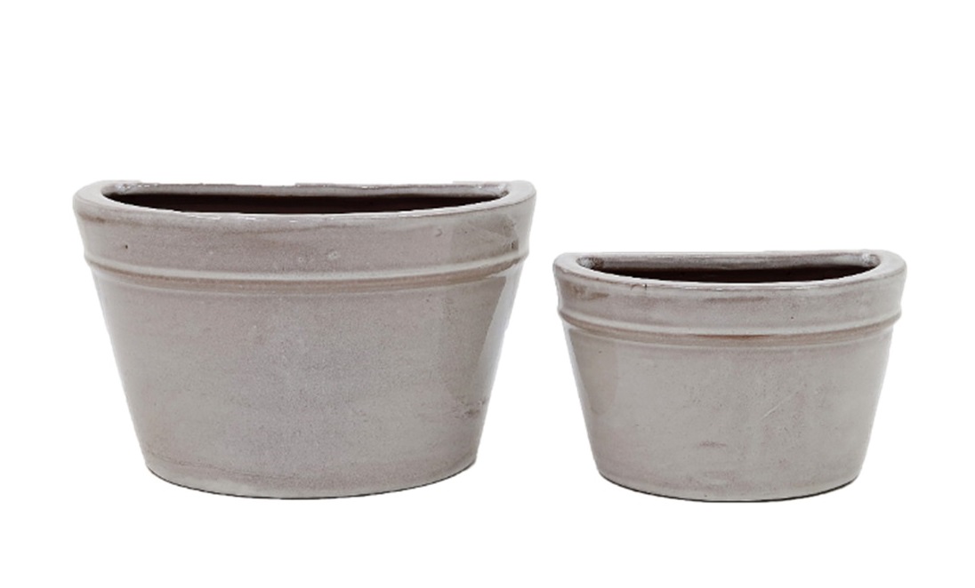 Wandhänger-Set.,2tlg. GARDEN CAPPUCCINO BxTxH 35/26x22/16x21/16