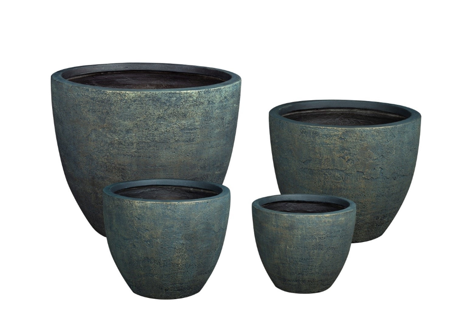 Kübel-Set,3tlg. ANTRA/GOLD D44/37/30 H37/31/25